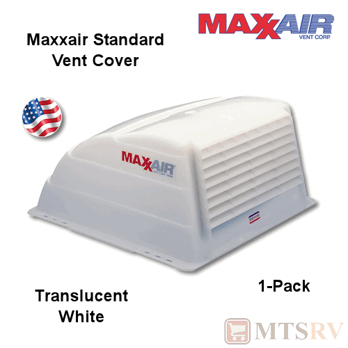 Maxxair Std Vent Cover 1 Pack White Translucent Maxx Max Air Rv Trailer Ebay