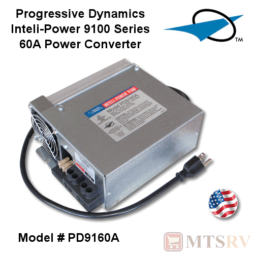 Progressive Dynamics Inteli-Power 9100 Series 60 Amp Converter Charger