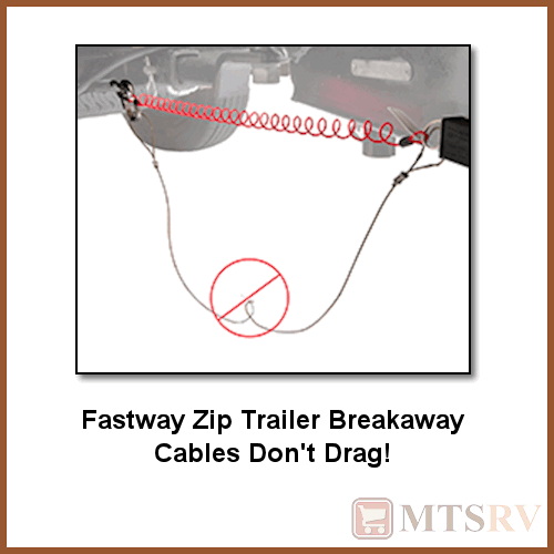 trailer breakaway cable installation